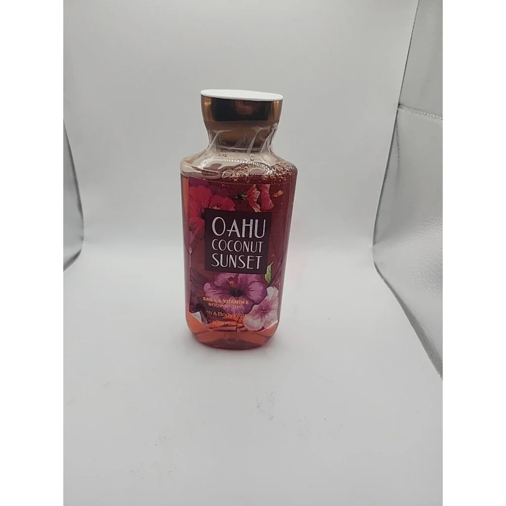 Bath & Body Works Oahu Coconut Sunset Vitamin E + Shea Shower Gel 10 fl oz